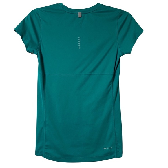 Nike Running Fitted Dri Fit Short Sleeve Shirt Size XS - Picture 2 of 10